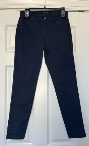 Old Navy Women’s Dark Blue/Navy Chinos thumbnail 1