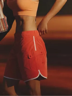 Free People‎ Movement Crystal Waters Board Shorts size Small thumbnail 2