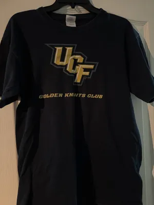 Gildan UCF Golden Knights Club Black Tee thumbnail 1