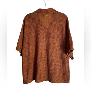Billabong Open Knit Button Up Shirt Swim Beach Cover Up Beach Summer Travel thumbnail 7