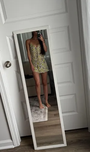 Free People Vintage Floral Mini Dress thumbnail 3