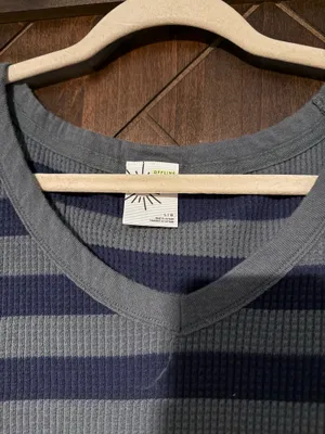 Aerie Striped Long Sleeve Top thumbnail 2