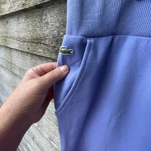 Lacoste woman’s size 44 (XL ) striped sides track pants thumbnail 5