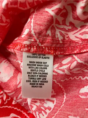 NWOT Crown & Ivy Tropical Red Sea Stripe Cotton Smocked Maxi Dress Petite L🧡🎀 thumbnail 15