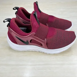 Nike Renew Freedom Burgundy Black Slip On Running Shoes AA7410-600 Womens 6 thumbnail 4