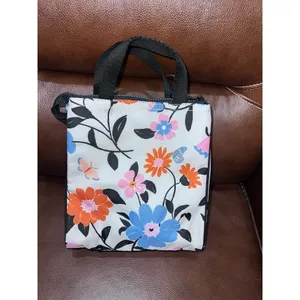NWT Kate Spade Floral‎ Garden Insulated Lunch Bag Multicolor Chic Design thumbnail 2