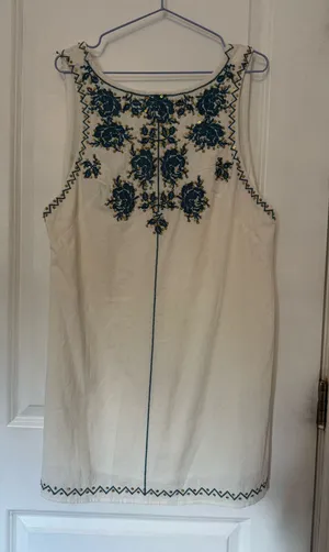 Free People Embroidered Dress thumbnail 1