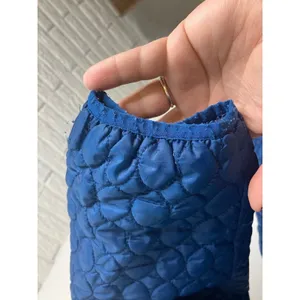 Lands' End Quilted Jacket Womens 3X Blue Good Primaloft Insulated Full Zip Coat thumbnail 5