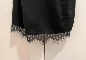 Cute black laced dress size medium thumbnail 4
