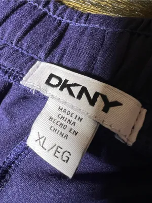 DKNY 2-Pack Purple Pants Brushed Jersey with Pockets XL thumbnail 5