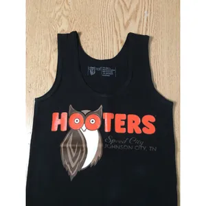 B43 Hooters Girl Worn Sexy Uniform Tank From Johnson City Tennessee Stretchy Xxs thumbnail 2