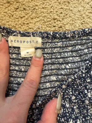 Aeropostale cropped short sleeve thumbnail 3
