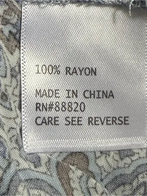 Rose & Rhyme Blue Blouse Size L thumbnail 4