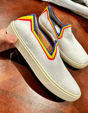 Rothy's White Sneakers. Size 7.5 thumbnail 2