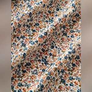 Ditsy Floral Dreams Maxi Skirt Earthy Cottagecore Boho Coastal Grandmother XL thumbnail 5