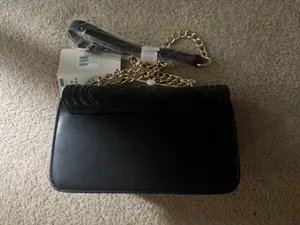 valentino orlandi brand new black purse thumbnail 2
