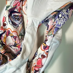 Dippin Daisys High Waisted‎ Floral Knot front Bikini Bottom Womens Small thumbnail 6