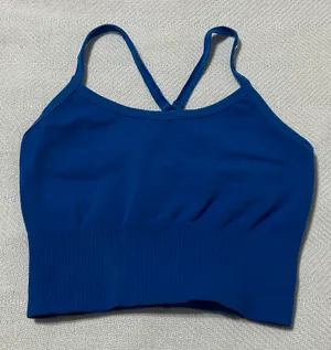 Cropped Tank Top Blue thumbnail 1