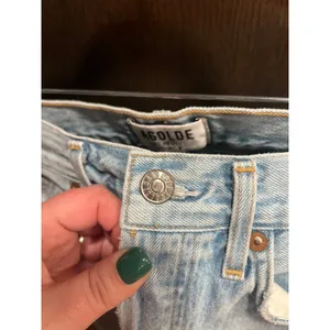 AGOLDE Riley High Rise‎ Straight Crop Jeans Distressed Womens Size 26 thumbnail 6