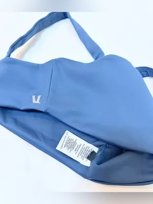 Vuori Evolve Square Neck Sports Bra – Pool Blue – M thumbnail 7