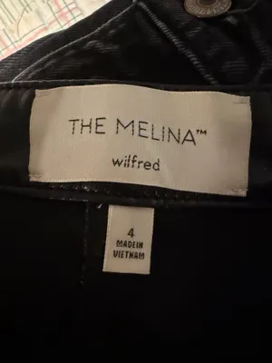 The Melina Aritzia Vegan Leather Pants thumbnail 4