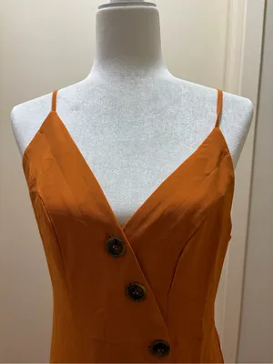 Women's Spaghetti Strap Button thumbnail 5