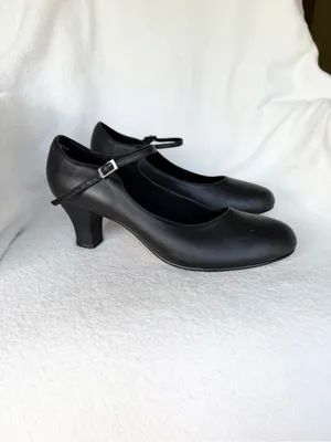 Capezio 2.5” Heel Character Shoes Black Women’s 10M– Gently Worn thumbnail 8
