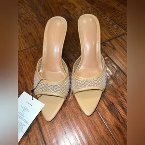 Brand New The Drop Heals Tan Size 8 thumbnail 3