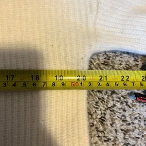 Mercer & Madison Luxury Merino‎ Wool Cashmere Mock Neck Sweater White XL Ribbed thumbnail 3