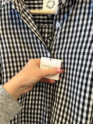 LILI SIDONIO Mini Gingham Shirt Dress thumbnail 7
