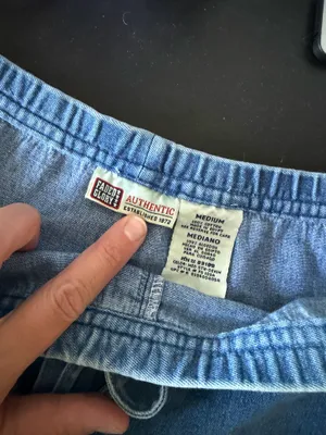Faded glory cotton denim shorts size M thumbnail 3