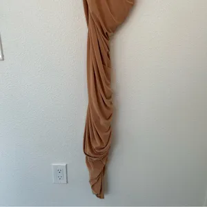 Norma Kamali Diana Gown in Nude S/36 thumbnail 14