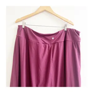 Halara Breezeful Midi Skirt Women 3X Burgundy High-Waisted Asymmetrical Cocktail thumbnail 8