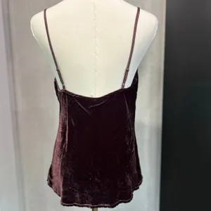 YFB Tank Top 90's Velvet Brown Y2K Size Med Boho Cowl Young Fabulous and Broke thumbnail 7