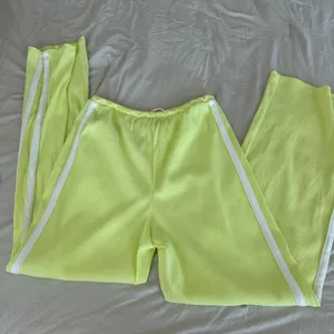 TALL yellow green Old Navy track pants thumbnail 4