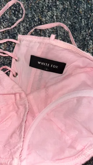 White Fox Pink Top thumbnail 3