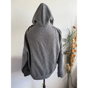 Nike Therma Fit Gray Heathered Hoodie Sweatshirt‎ Therma-FIT Technology Full Zip thumbnail 2