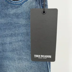 True Religion Billie Mid Rise Flap Straight Jeans Womens 24 Blue Y2K Indie Retro thumbnail 6