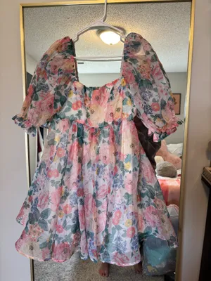 Floral dress Pink Size M thumbnail 1