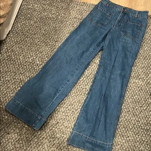 Dissh Classic Blue Denim Sailor Jeans Size 6 thumbnail 1