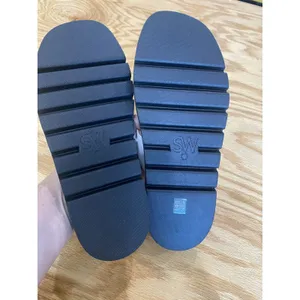 Stuart Weitzman Slide Sandals Women's 8.5 Leather Slip-On Casual Open Toe S61 thumbnail 4