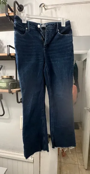Loft high rise wide leg jeans 6/26 thumbnail 1