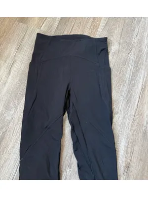 Lululemon Leggings Compression Pants Workout Black Size 4 thumbnail 2