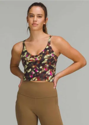 Lululemon Align Tank Top Soft Focus Splatter Green Multi - Size 4 thumbnail 1