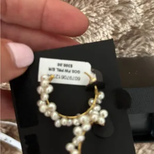Macys Bridge Cultured Pearl Earrings NWT thumbnail 3
