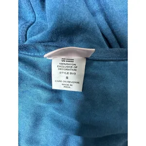 Adrian Dilafield Shirt Womens Size Small Dark Teal Western Tunic Studs Lace thumbnail 5