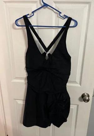 Blooming Jelly Swim Dress Size XXL Black New With Tag thumbnail 6