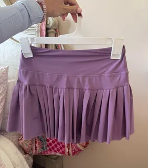 Purple Tennis Skirt Pleated thumbnail 1