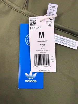 Adidas Olive Crop Top thumbnail 11