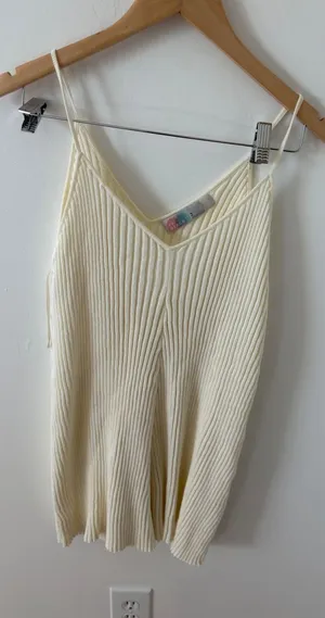Free People Beach Sweater Romper Size Medium thumbnail 1